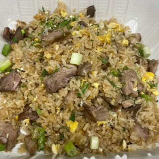 Chaufa Beef Fried Rice.