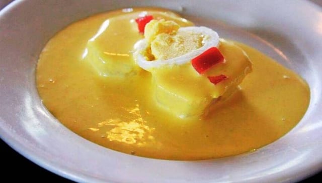 Papa a la Huancaina (Tray).